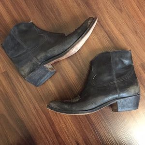 Golden Goose Distress Ankle Boots